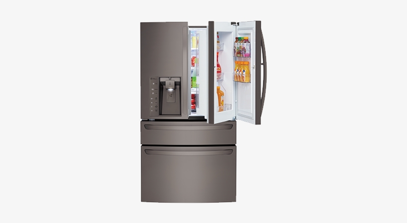 Lg Refrigerator - Door In Door Lg, transparent png #3631964