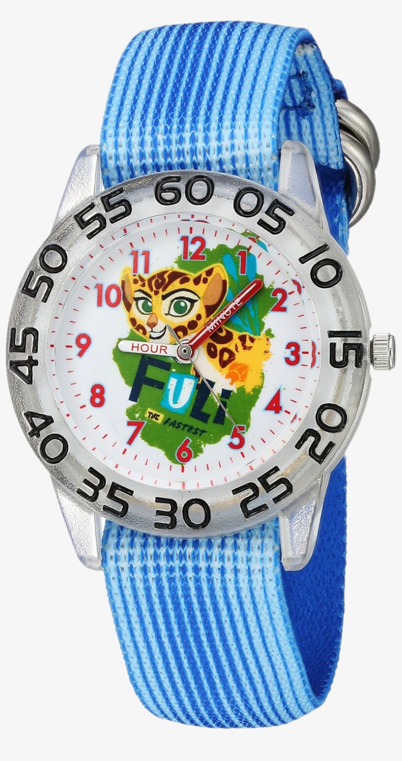 Fuli-watch - Disney Girl's 'lion Guard' Quartz Plastic And Nylon, transparent png #3632174