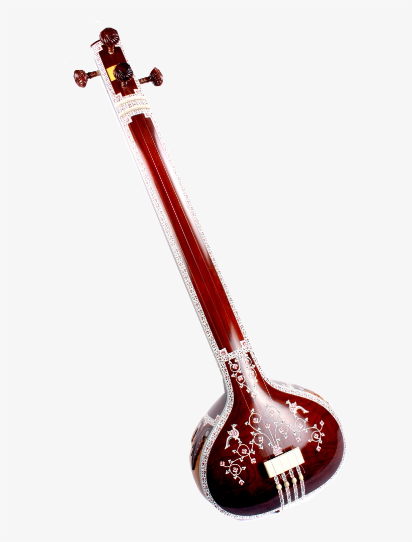 An India Sittar - String Instruments, transparent png #3632282