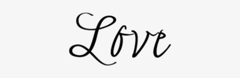 Scritta Love Tattoo, transparent png #3632532