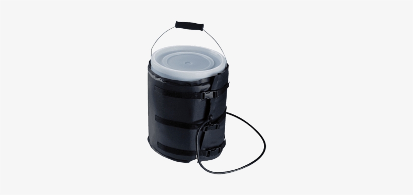 Drum Heater Blanket Pail & Bucket Heater 5 Gallon With - Basco Powerblanket Insulated Pail Heater Preset Thermostat,, transparent png #3632805