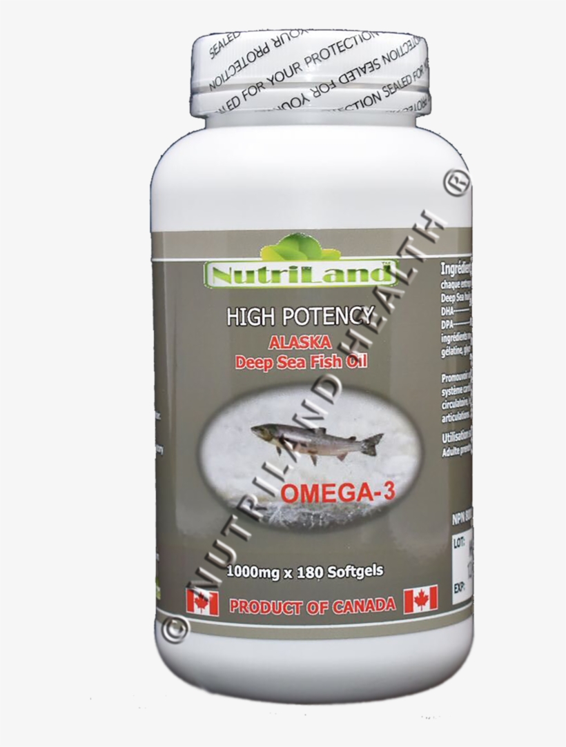 High Potency Alaska Deep Sea Fish Oil - Fish Oil, transparent png #3632945