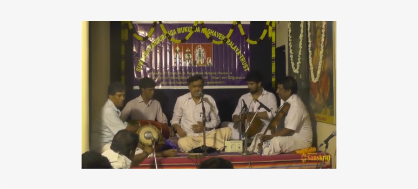 Carnatic Vocal - Poster, transparent png #3633362