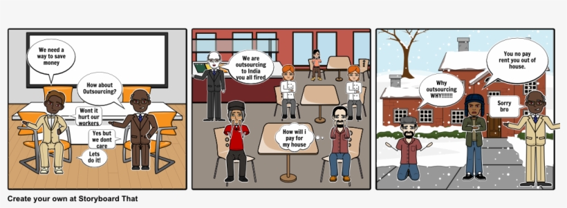 Outsourcing - Cartoon, transparent png #3633618
