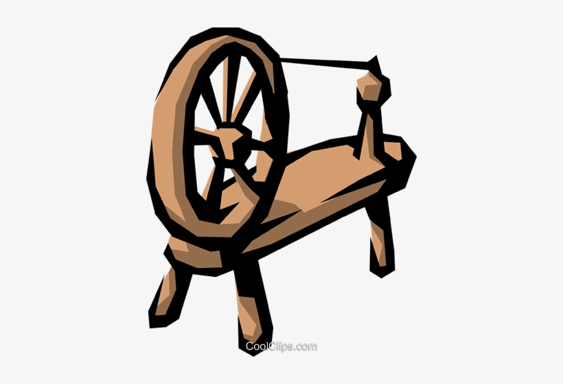 Spinning Wheel Royalty Free Vector Clip Art Illustration - Spinning Wheel Clip Art, transparent png #3633669