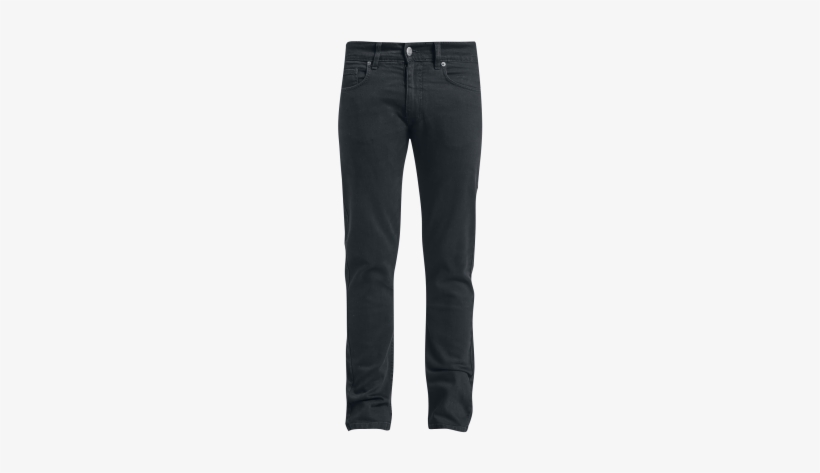 Rhode Island Men Jeans Black 98% Cotton 2% Elastane - Lv Track Pants, transparent png #3633670