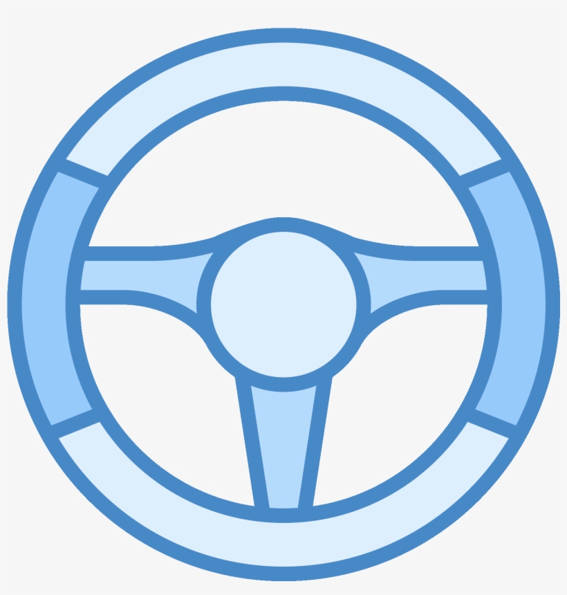 Car Steering Wheel Clipart - Car Steering Wheel Icon, transparent png #3633869