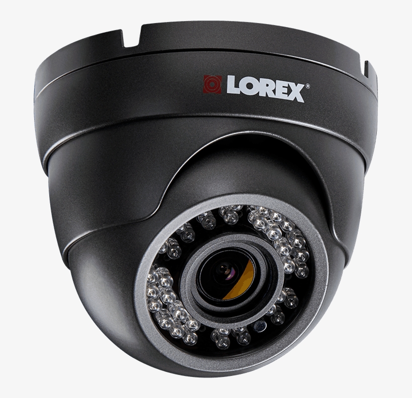 Dome Hd Security Camera With Motorized Varifocal Lens, transparent png #3634011