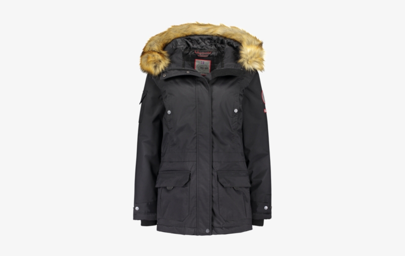Jaki Padded Jacket - Fur Clothing, transparent png #3634012