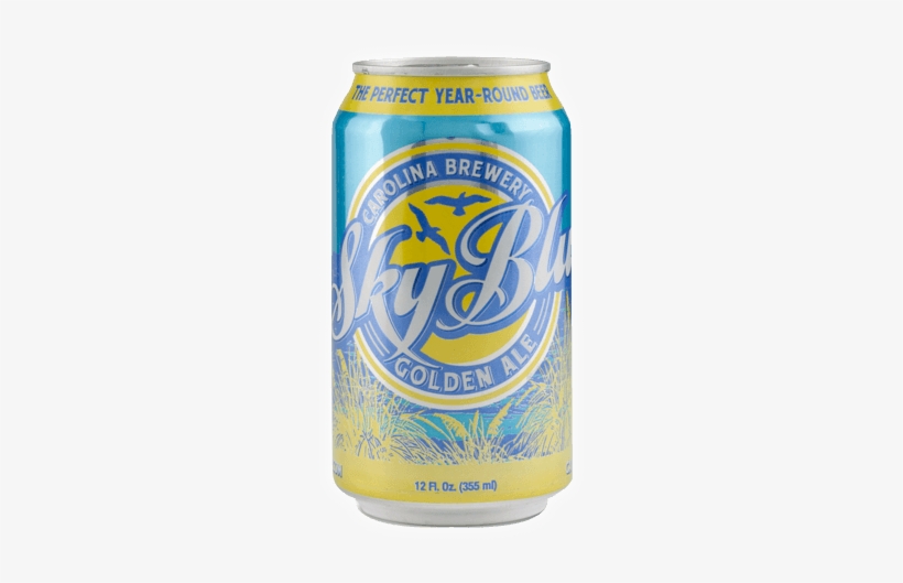 Sky Blue Golden Ale - Sky Blue Golden Ale - Carolina Brewery, transparent png #3634222