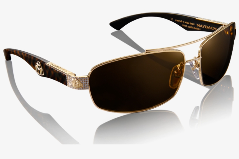 The Diplomat I Yellow Gold - Sunglasses, transparent png #3634243