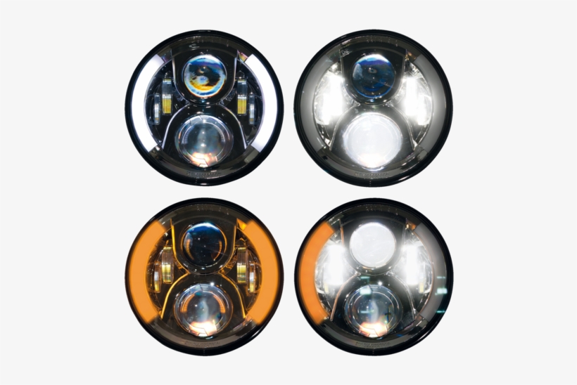The Playmaker Is A Super Bright High And Low Beam E-approved - Circle, transparent png #3634408