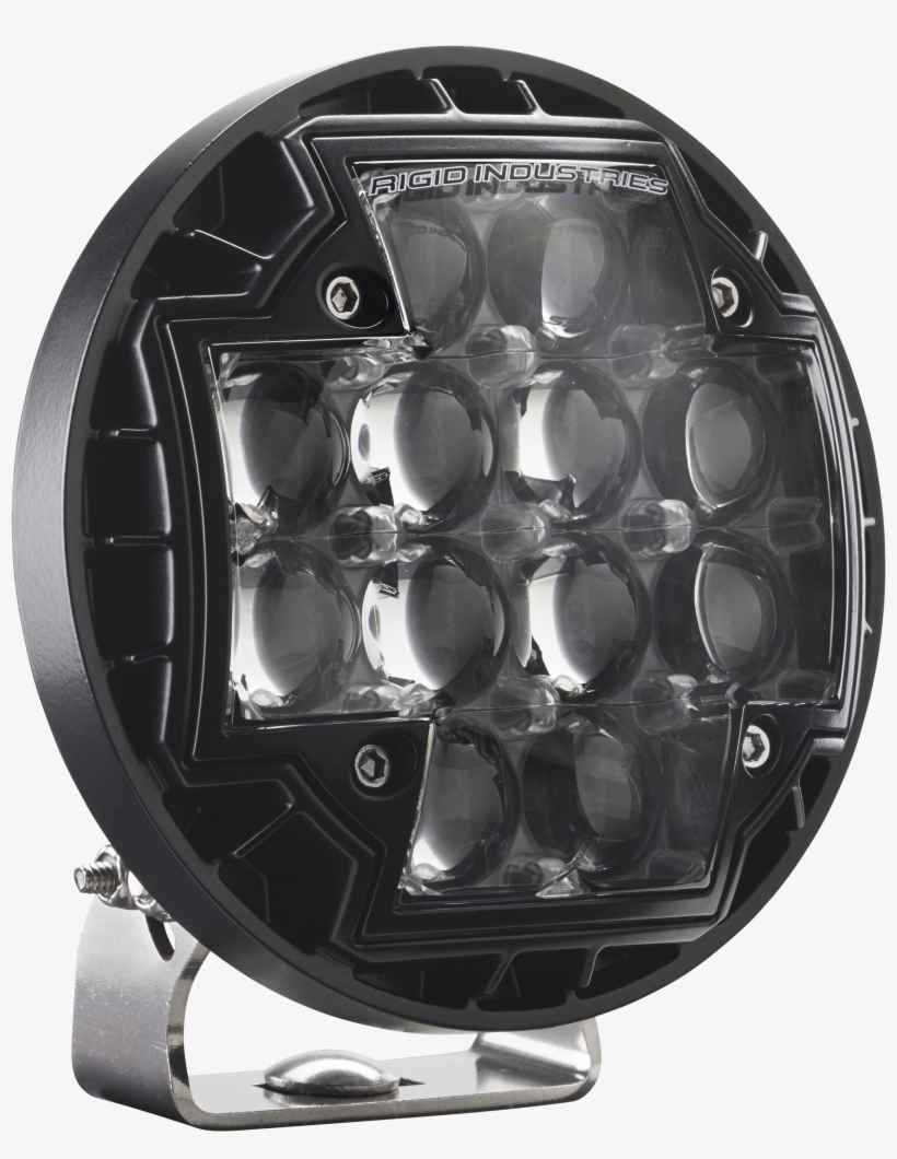 63341 R2 46 Hyperspot Bracket 3q - Rigid Industries 63341 R-series R2 46 Spot Led Light, transparent png #3634588