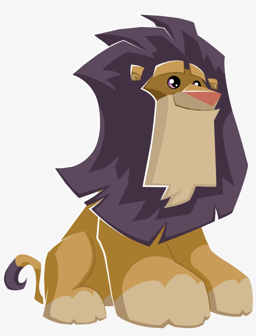 Lion Sitting Graphic - Lion, transparent png #3634773