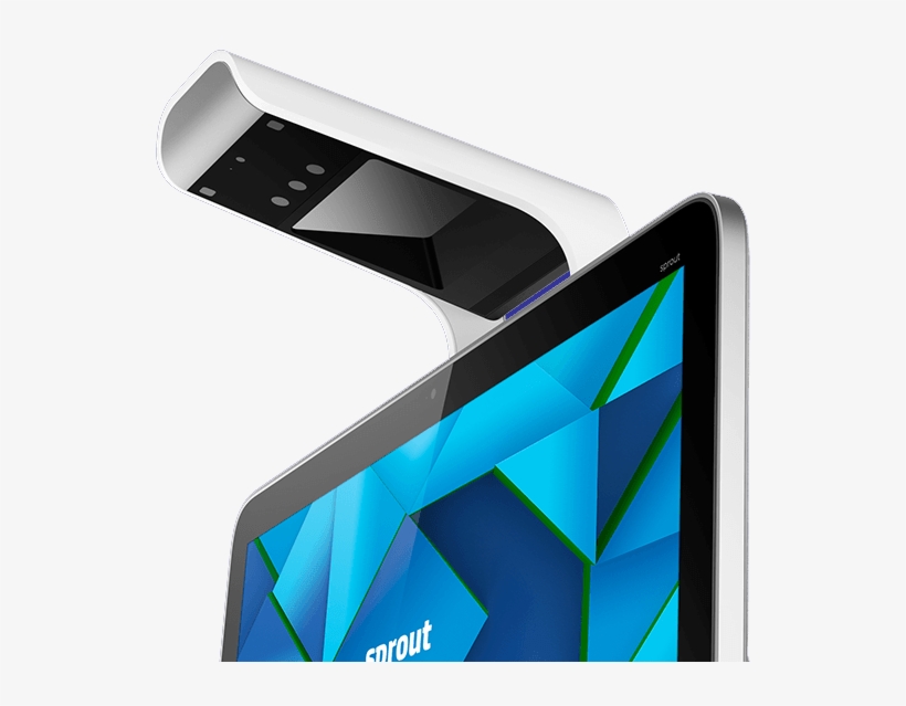 The Sprout Projector Houses A Dlp Projector, 3d Camera, - Hp Sprout 23", transparent png #3634821