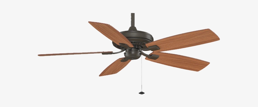 Fanimation Edgewood - Fanimation Edgewood Decorative 52" Ceiling Fan - Oil, transparent png #3635286