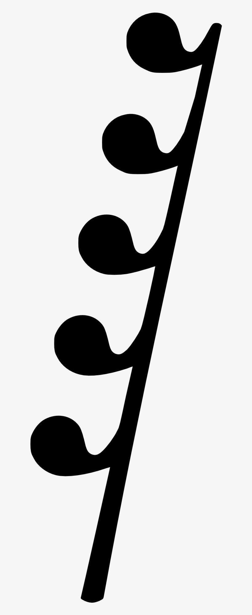 Music Note Musical Notation Symbol - 128th Rest, transparent png #3635322