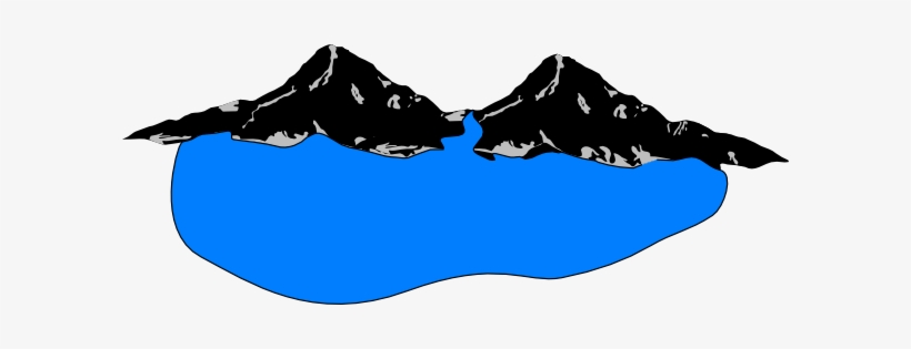 Lake Clipart Transparent - Mountain With Lake Clipart, transparent png #3635428