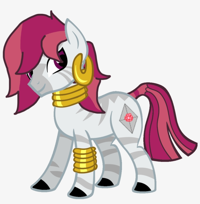 Rose Crystal The Zebra - Cartoon, transparent png #3635836
