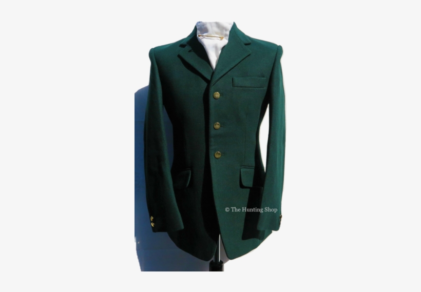 Gents 38" Green Beagling Jacket - Hunting, transparent png #3636180