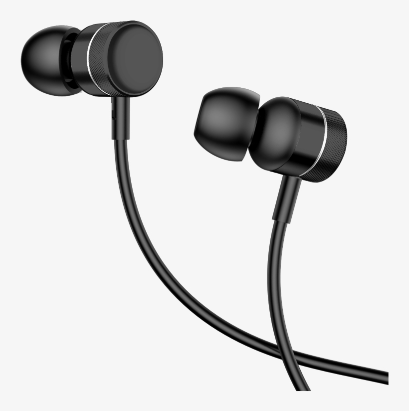 Baseus Encok Wire Earphone H04 - Baseus Encok Wired Earphones H04 Silver, transparent png #3636252