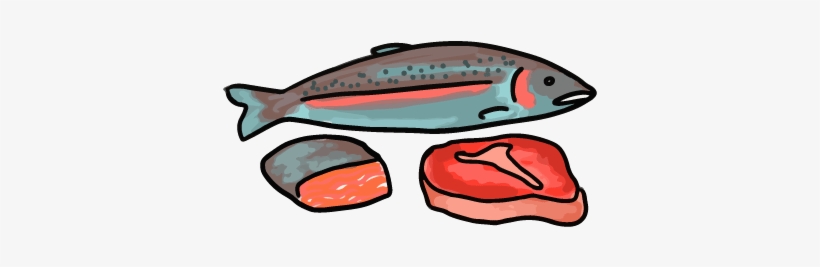 Meat & Fish - Shopping, transparent png #3636903