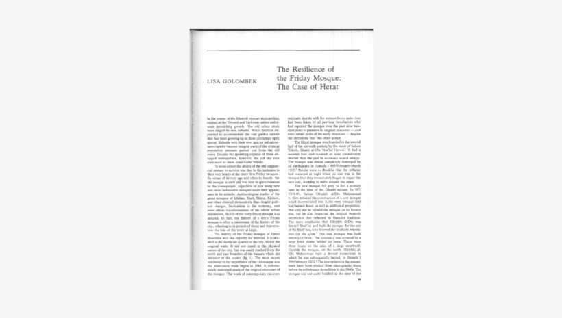 The Resilience Of The Friday Mosque - Document, transparent png #3637100