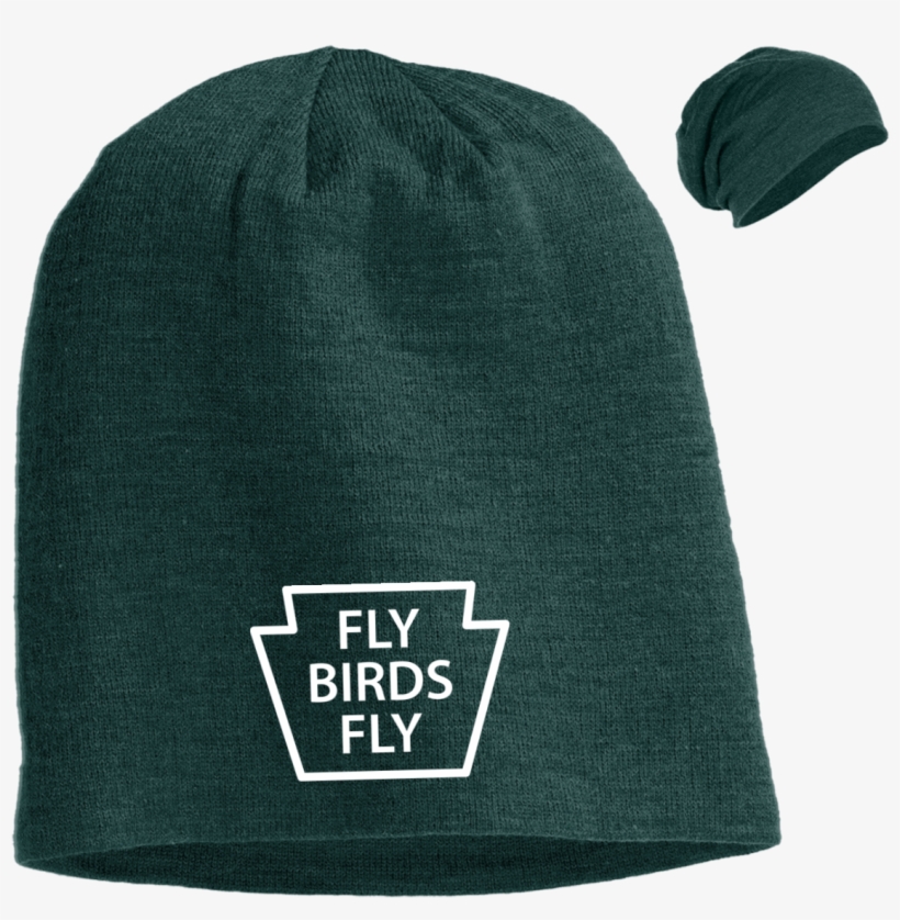 Fly Birds Fly Slouch Embroidered Beanie - Slouch Beanie- Baseball Brother, transparent png #3637186