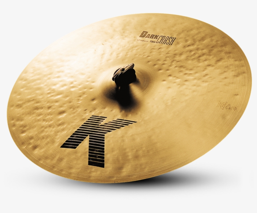 Zildjian 17" K Dark Crash Thin - Zildjian 17" K Dark Crash Thin Cymbal, transparent png #3637504