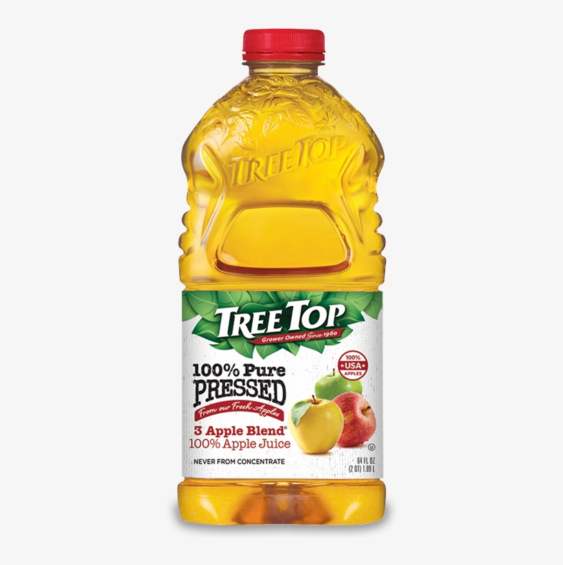 3 Apple Blend Pressed - Tree Top Strawberry Apple Sauce - 4 Pack, 3.2 Oz Pouches, transparent png #3637674