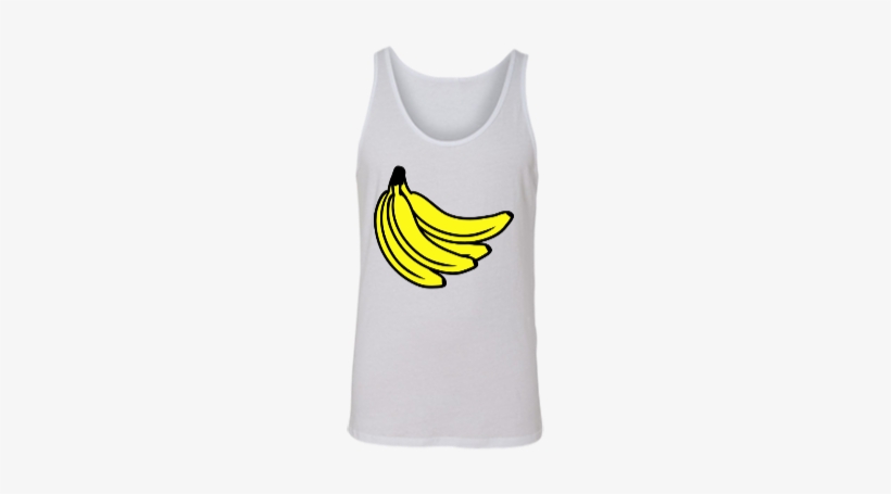 Bananas Bunch - Unisex Tank - Active Tank, transparent png #3637939