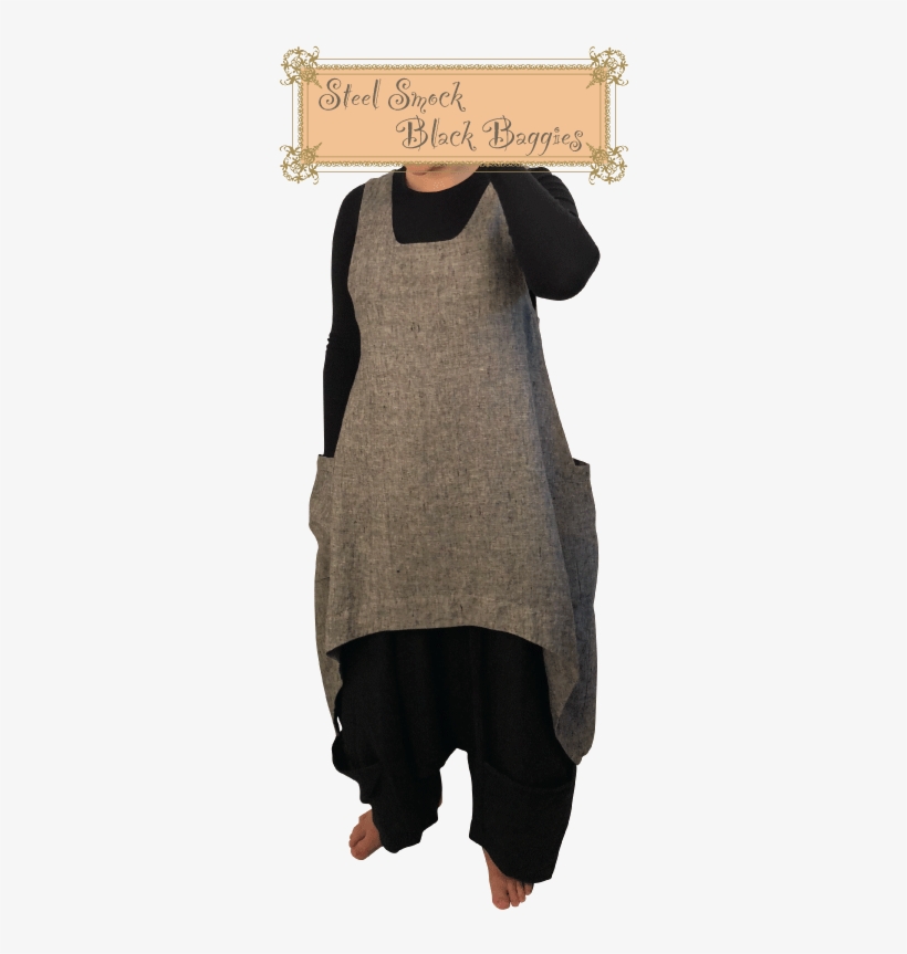 Layercake Lagenlook Linen Smock - Hilo, transparent png #3638037