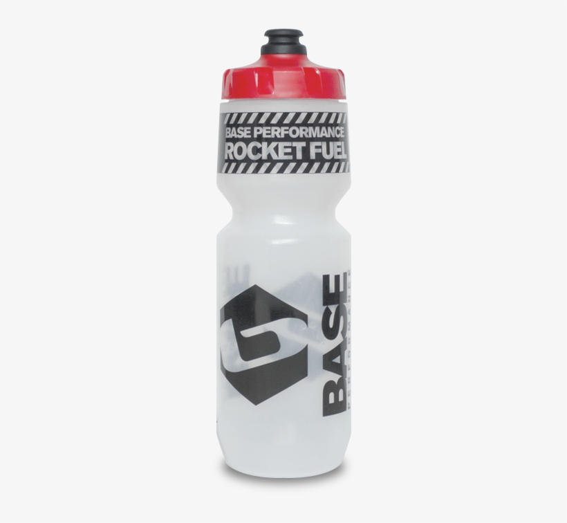 Purist Water Bottle Clear Bottle Red Top - Water Bottle, transparent png #3638371
