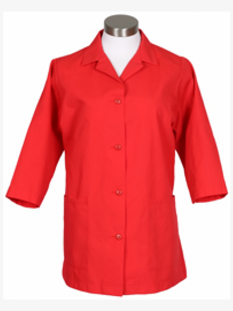 Female Smock, Red - Fame Fabrics Fame K71 Unisex Smock - Hunter Green, transparent png #3638517