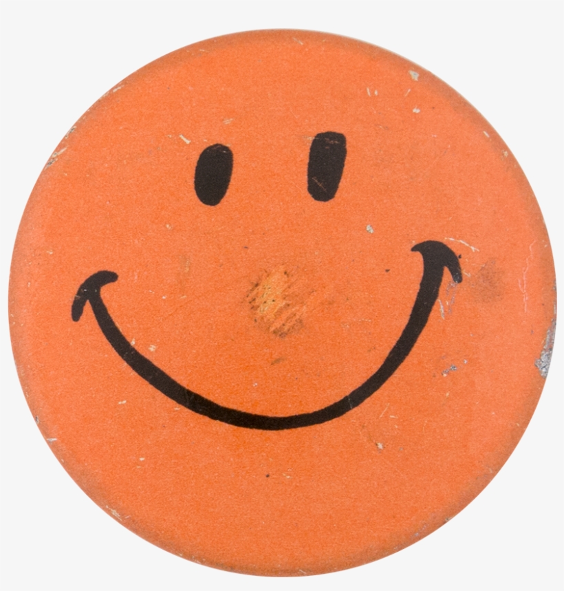 Orange Smiley 2 Smileys Button Museum - Museum, transparent png #3639062