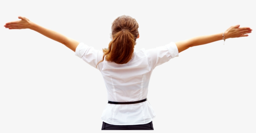 When I Stand In David's Tent - Person Praising God Png, transparent png #3639512