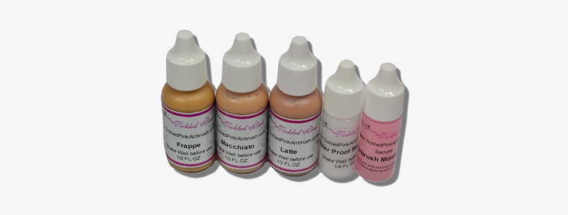 Cosmetic Light Aloe Based Airbrush Makeup Foundations - Tickled Pink Airbrush Aloe Foundation Light Sample, transparent png #3639790