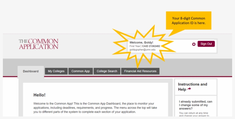 On The Self-reported Academic Record Form, You Will - Common Application, transparent png #3639820