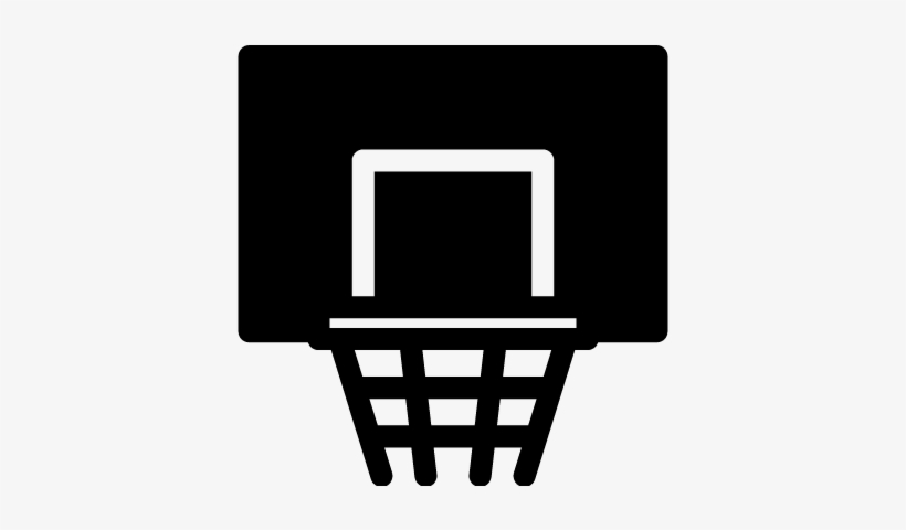 Basketball Basket Vector - Canasta Baloncesto Icono Png, transparent png #3640007