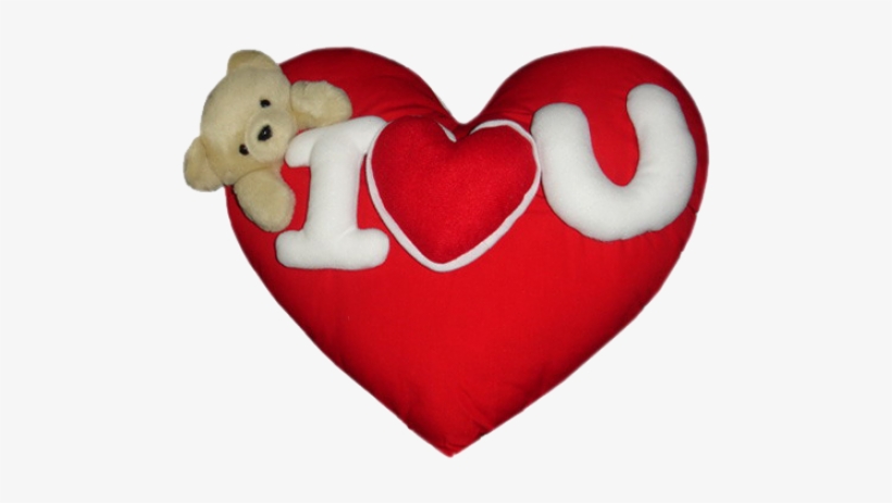 Wesley Heart Shape Pillow By Bear Huggs - Pillow, transparent png #3640285