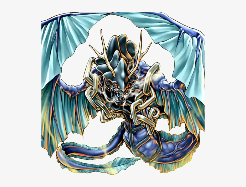 Iron Chain Dragon - Yu Gi Oh Card Iron Chain Dragon, transparent png #3640400