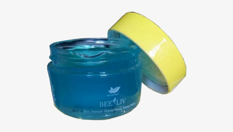 Bee-liv Bee Venom Water Drop Sleep Mask Is A Beautifully - Water, transparent png #3640608