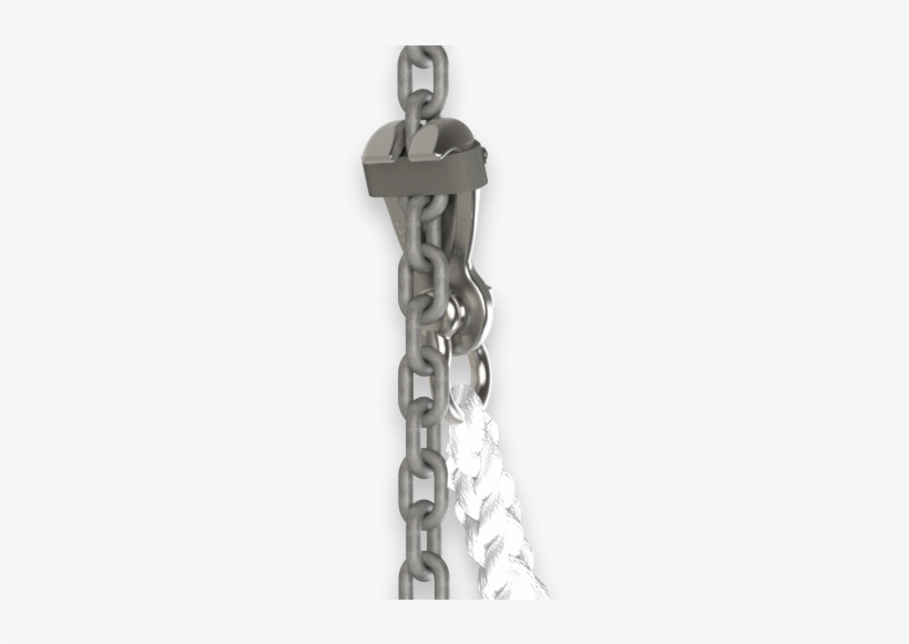 1/2″ M2 Chain Hook - Chain, transparent png #3640668