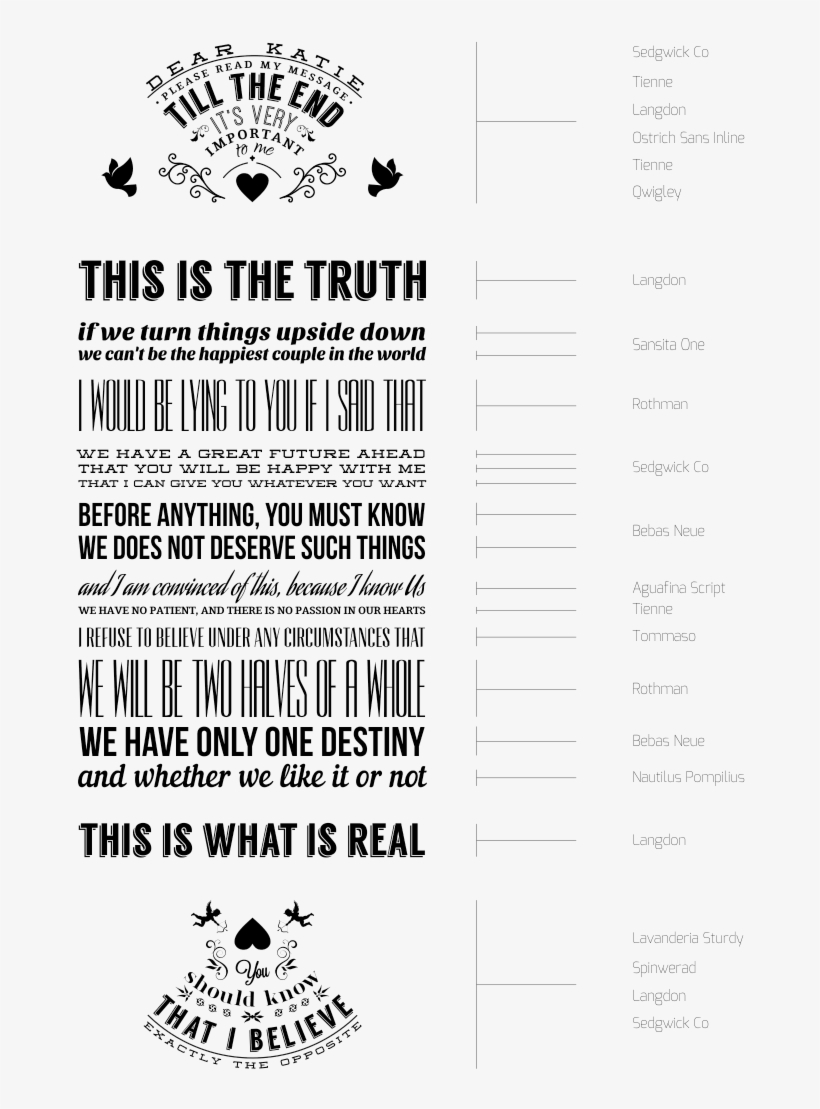 Fonts - - Document, transparent png #3640740
