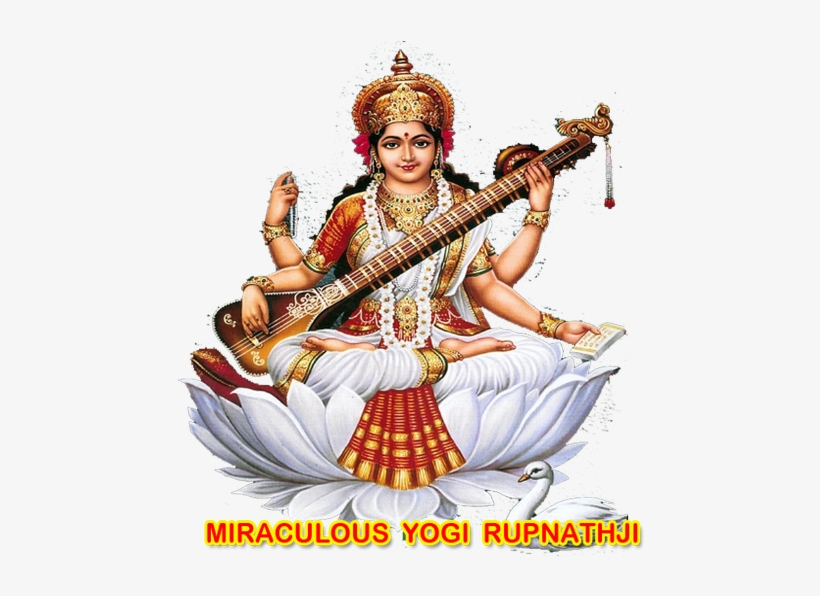 Love Relationship Prediction Call Divine Miraculous - Buy Saraswati Poster, transparent png #3640763