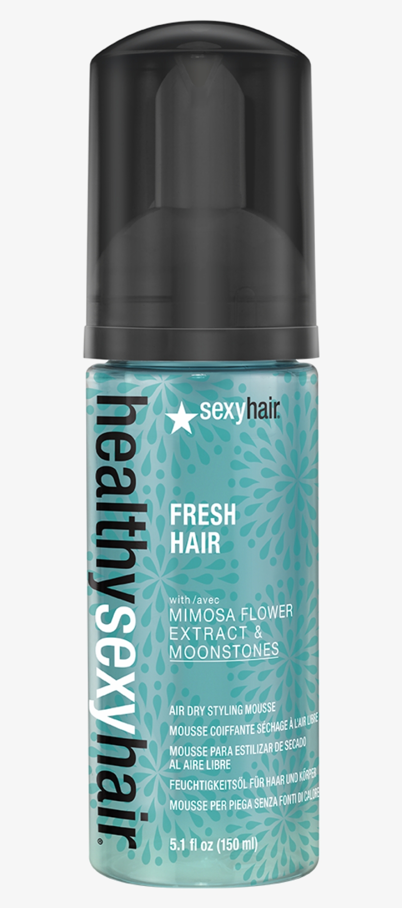 Fresh Hair Air Dry Styling Mousse - Sexy Hair Blonde Bombshell Blonde Conditioner 1000ml, transparent png #3640893