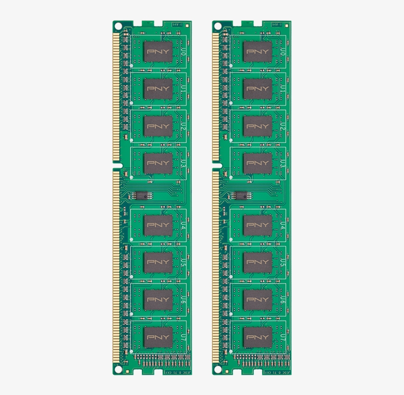 Pny Memory Ddr3 Desktop 16gb 10666 Dimm - Pny Ddr3 8gb 2x4gb 1600mhz Pc3-12800 Cas 11 1.5v Pc, transparent png #3641014