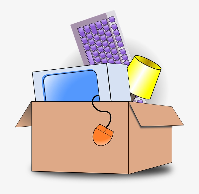Factors To Consider When Planning Office Relocation - Office Moving Clipart, transparent png #3641043