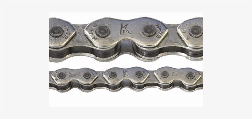 Kmc K710 Kool Chain - Kmc K710 Kool Bmx Chain - 1/8" Silver | Chains, transparent png #3641063