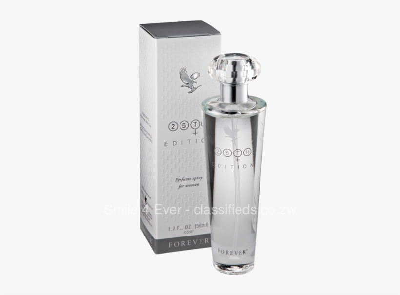Aloe 25th Edition Perfume Spray - Forever 25th Edition Perfume, transparent png #3641392